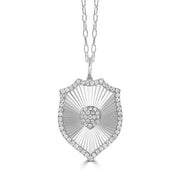 Diamond Shield Pendant